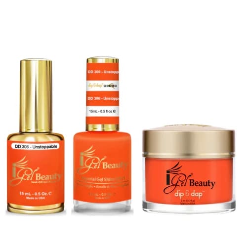 iGel Dip & Dap Trio - DD306 Unstoppable - OceanNailSupply
