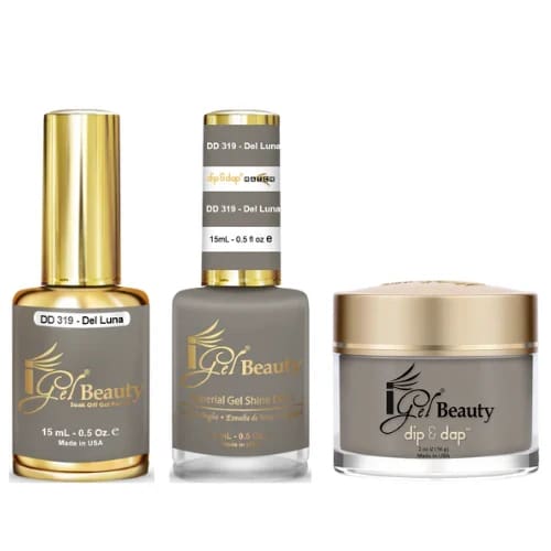iGel Dip & Dap Trio - DD319 Del Luna - OceanNailSupply