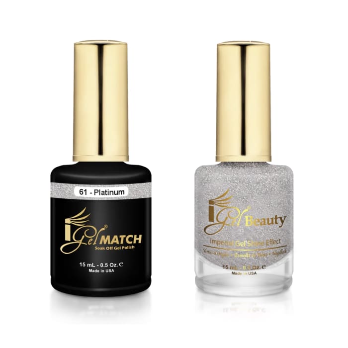 iGel Match - 061 Platinum - OceanNailSupply
