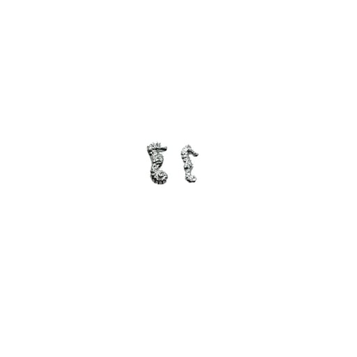 Japanese Studs Seahorse [SILVER] - OceanNailSupply