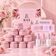 KAT BEAUTY BUILDER GEL COLLECTION - 12 COLORS - OceanNailSupply