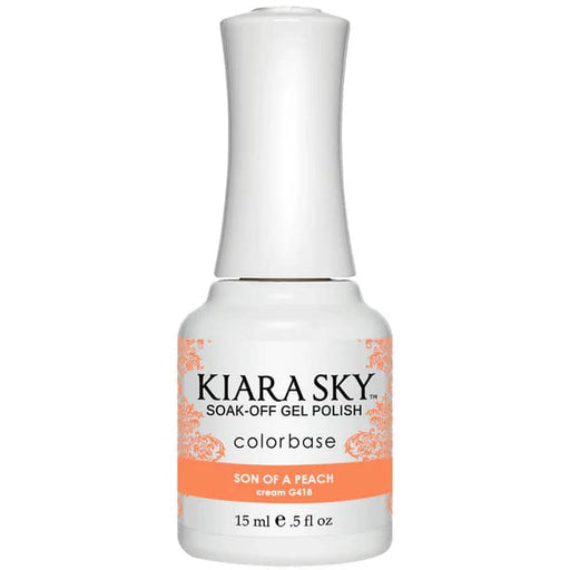Kiara Sky Color Base - G418 Son Of A Peach - OceanNailSupply