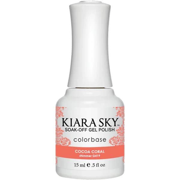 Kiara Sky Color Base - G419 Cocoa Coral - OceanNailSupply