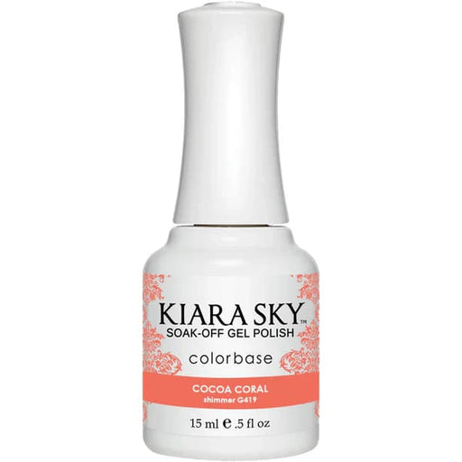 Kiara Sky Color Base - G419 Cocoa Coral - OceanNailSupply