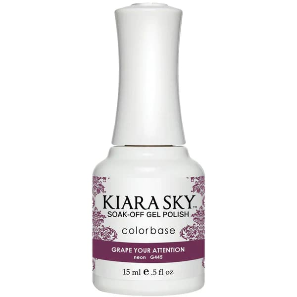 Kiara Sky Color Base - G445 Grape Your Attention - OceanNailSupply