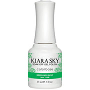 Kiara Sky Color Base - G448 Green With Envy - OceanNailSupply