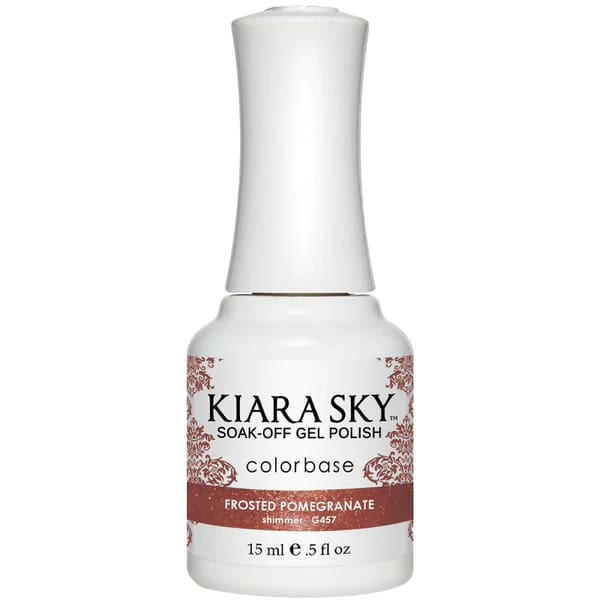 Kiara Sky Color Base - G457 Frosted Pomegranate - OceanNailSupply