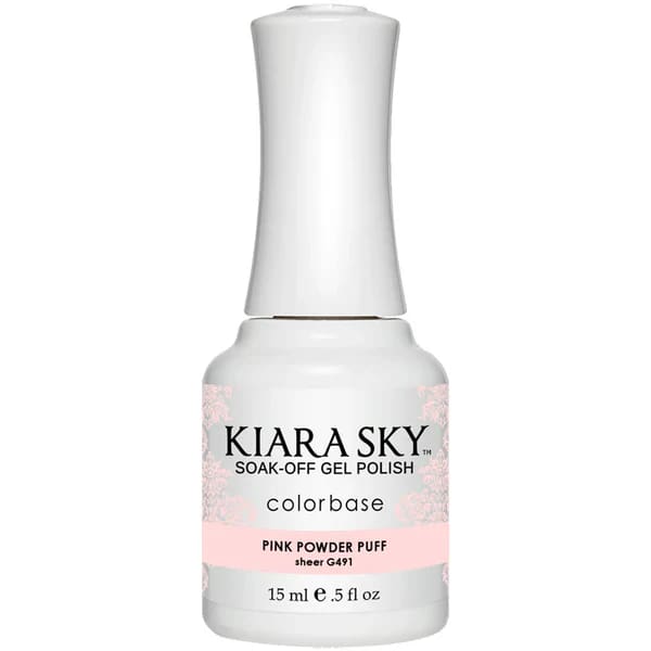 Kiara Sky Color Base - G491 Pink Powderpuff - OceanNailSupply