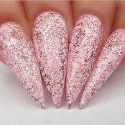 Kiara Sky Color Base - G496 Pinking Of Sparkle - OceanNailSupply