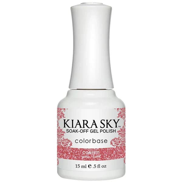 Kiara Sky Color Base - G498 Confetti - OceanNailSupply