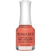 Kiara Sky Lacquer - N490 Romantic Coral - OceanNailSupply