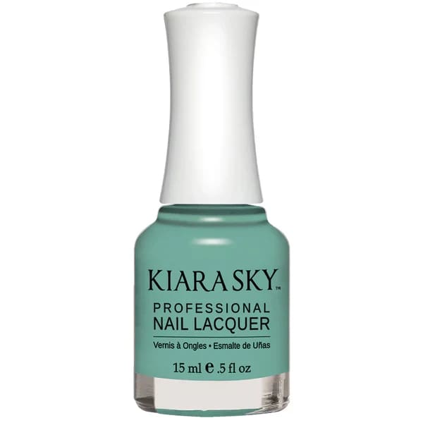 Kiara Sky Lacquer - N493 The Real Teal - OceanNailSupply