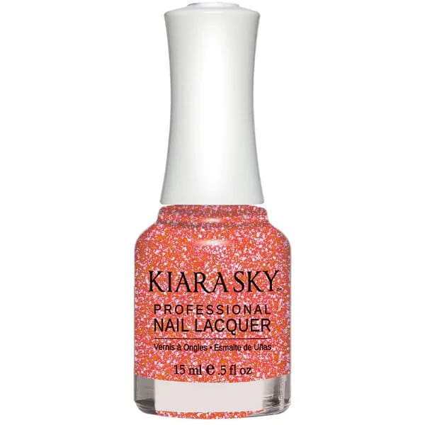 Kiara Sky Lacquer - N499 Koral Kicks - OceanNailSupply
