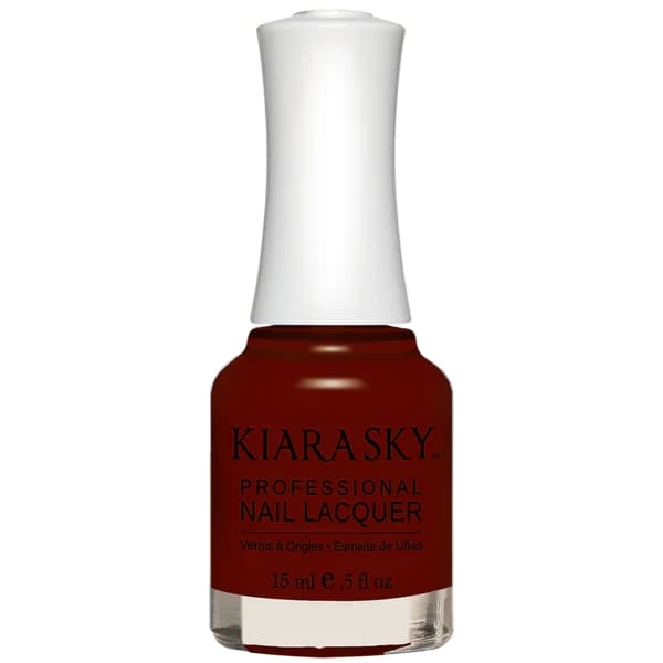 Kiara Sky Lacquer - N545 Riyalistic Maroon - OceanNailSupply