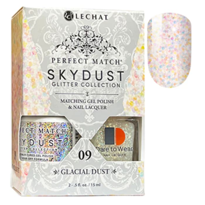LeChat Perfect Match - SkyDust Collection 09 Glacial Dust OceanNailSupply