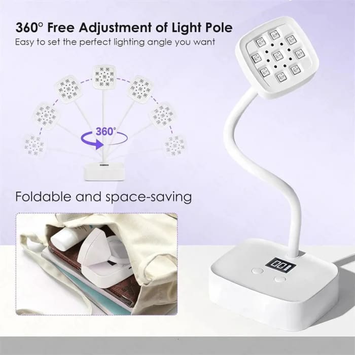 LED Gel Nail Lamp with Smart Sensor - OceanNailSupply