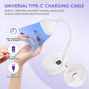 LED Gel Nail Lamp with Smart Sensor - OceanNailSupply