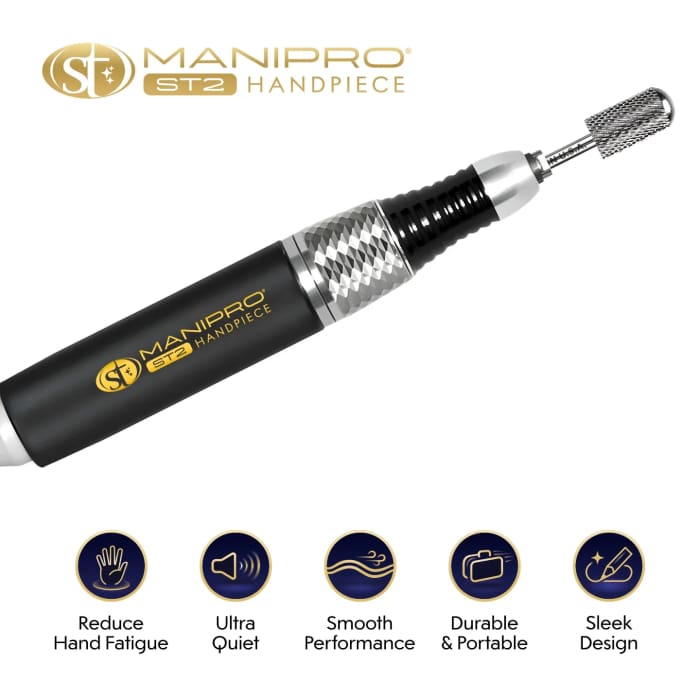MANIPRO® CB-HP DUO – PORTABLE PROFESSIONAL ELECTRIC NAIL DRILL - OceanNailSupply
