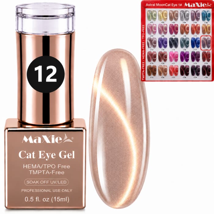 MAXIE ASTRAL MOON CAT EYE - 12 - OceanNailSupply