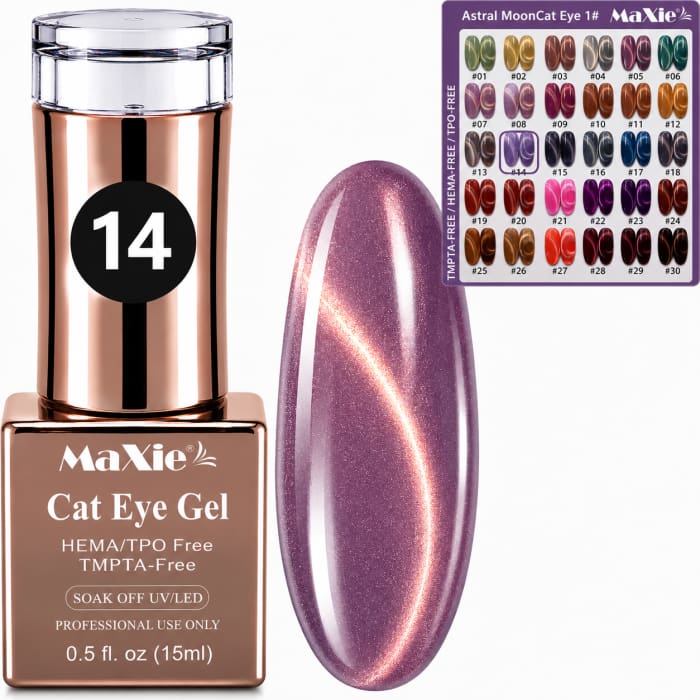MAXIE ASTRAL MOON CAT EYE - 14 - OceanNailSupply