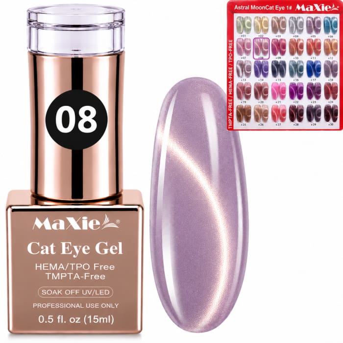 MAXIE ASTRAL MOON CAT EYE - 8 - OceanNailSupply