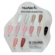 MaXie Builder In Bottle Collection – 12 Color Series - OceanNailSupply