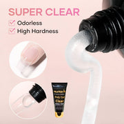 MaXie Clear Poly Gel – Professional Nail Extension Gel - OceanNailSupply