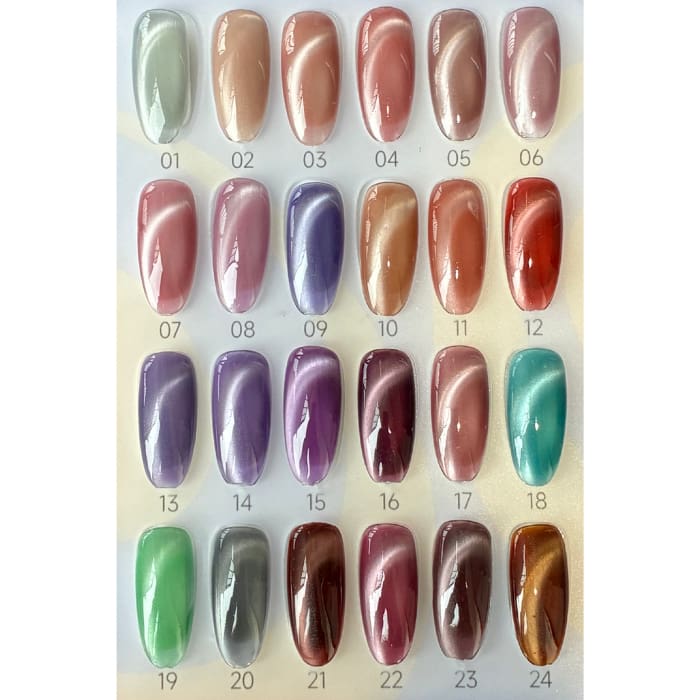MaXie Delicate Cat Eye Collection - 24 Colors - OceanNailSupply