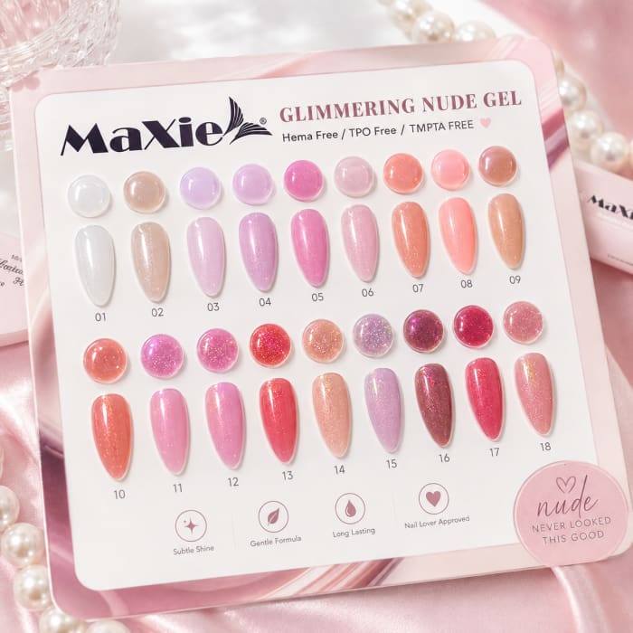 Maxie Glimmering Nude - 1 - OceanNailSupply