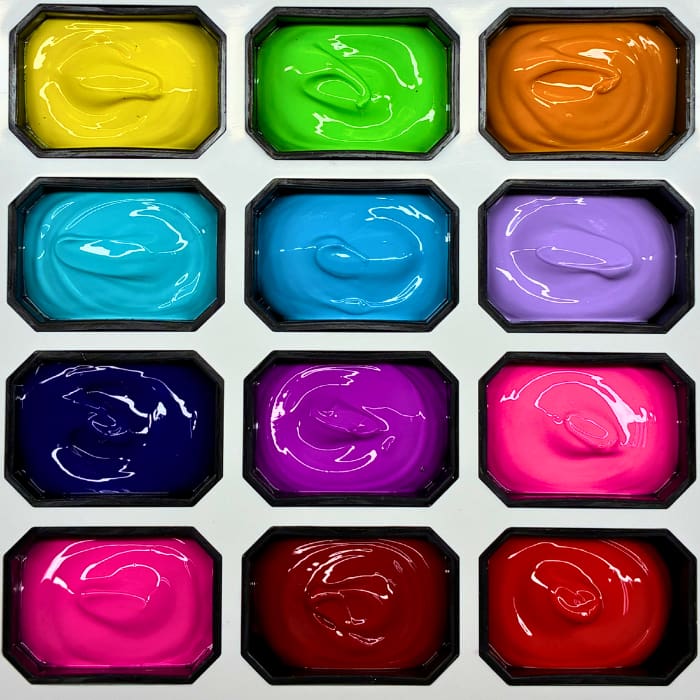 MaXie Patting Gel Palette - Neon Collection (HEMA + TPO FREE) (Copy) - OceanNailSupply