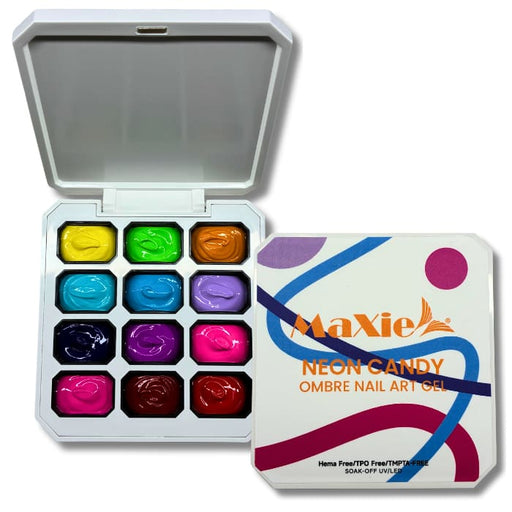 MaXie Patting Gel Palette - Neon Collection (HEMA + TPO FREE) (Copy) - OceanNailSupply