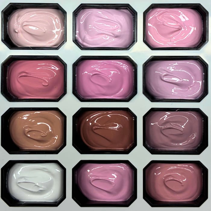 MaXie Patting Gel Palette - Nude Collection (HEMA + TPO FREE) - OceanNailSupply