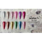 MaXie Ultra Platinum Glitter Collection – 12 Colors - OceanNailSupply