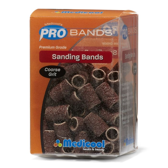 Medicool Pro Bands Sanding Bands (Fine/Medium/Coarse) - OceanNailSupply
