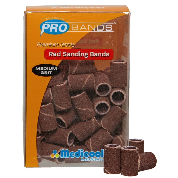 Medicool Pro Bands Sanding Bands (Fine/Medium/Coarse) - OceanNailSupply
