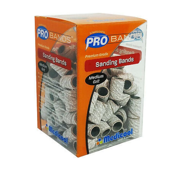 Medicool Pro Bands Sanding Bands (Fine/Medium/Coarse) - OceanNailSupply