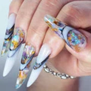 MIA SECRET FROSTED PINK ACRYLIC POWDER 4 oz. - OceanNailSupply