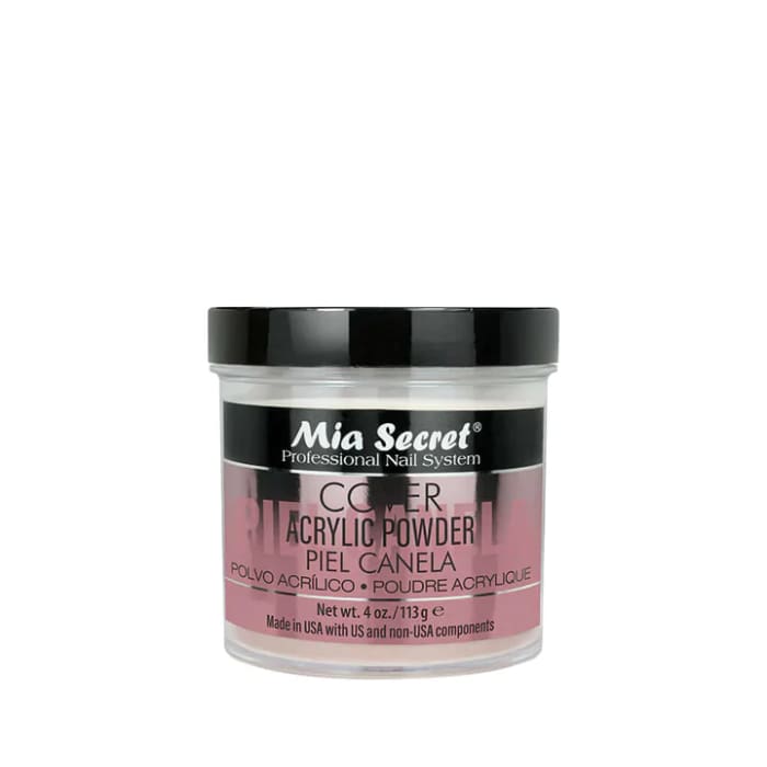 MIA SECRET PIEL CANELA ACRYLIC POWDER 4 oz. - OceanNailSupply