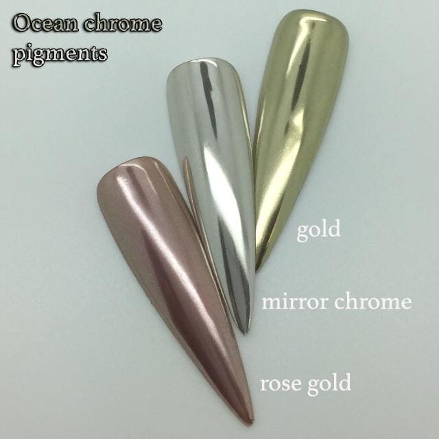 Mirror Chrome Effect Pigment - OceanNailSupply