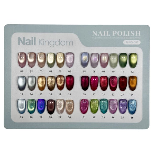 Nail Kingdom - Endless Glow Cat Eye Collection - 36 Colors - OceanNailSupply