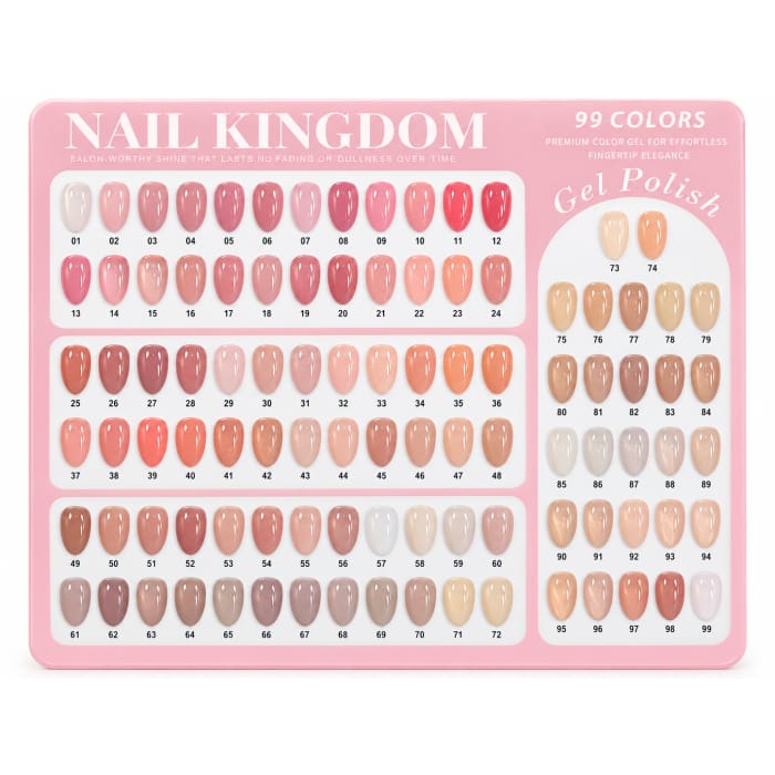 NAIL KINGDOM GEL POLISH - 8 - OceanNailSupply