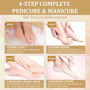 NBC - Bubble World Spa Kit (4 Step) PEPPERMINT - OceanNailSupply