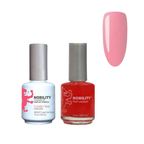 Nobility Duo - Clearly Pink - #NBCS066 - OceanNailSupply