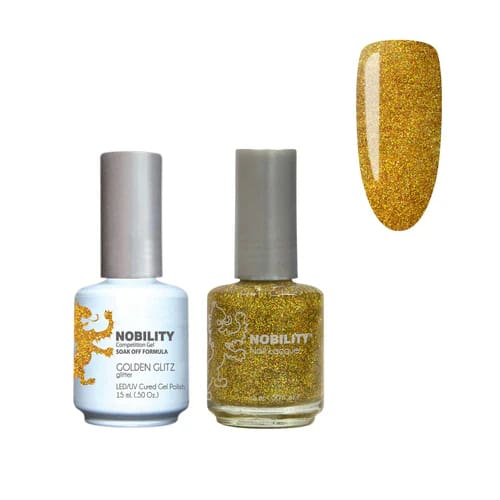 Nobility Duo - Golden Glitz - #NBCS067 - OceanNailSupply