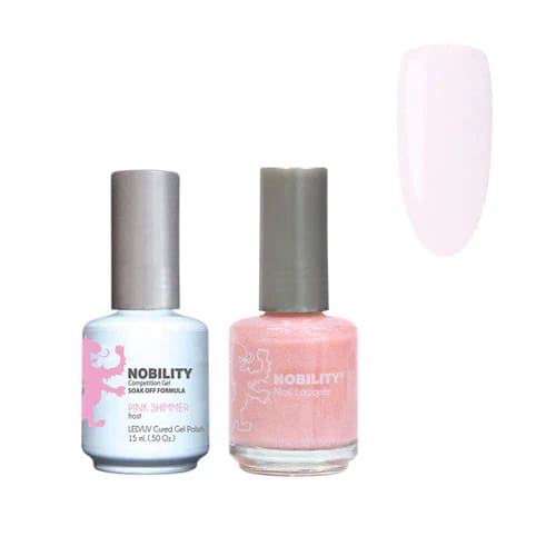 Nobility Duo - Pink Shimmer - #NBCS025 - OceanNailSupply