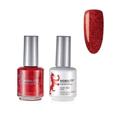 Nobility Duo - Ruby Red - #NBCS107 - OceanNailSupply