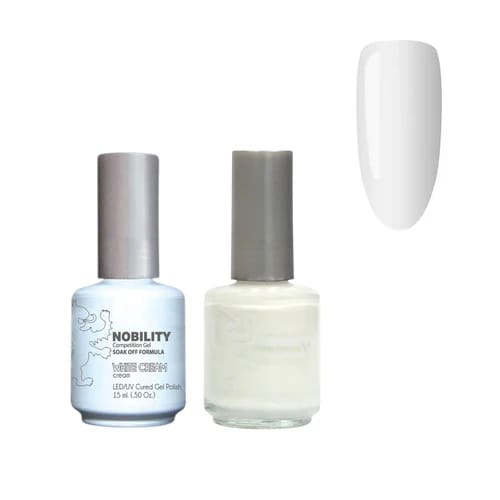 Nobility Duo - White Cream - #NBCS021 - OceanNailSupply
