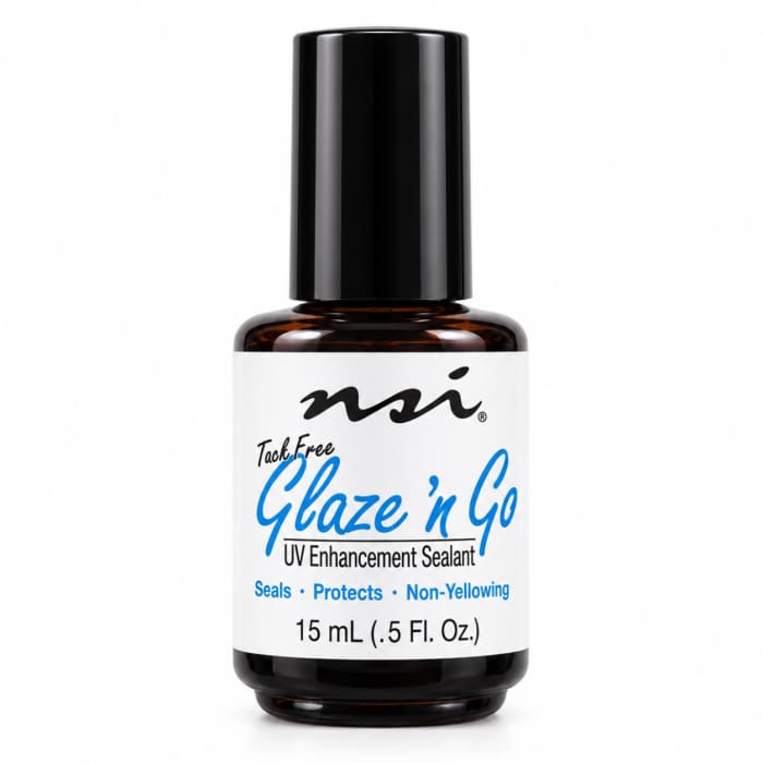 NSI GLAZE ’N GO – UV ENHANCEMENT SEALANT - OceanNailSupply