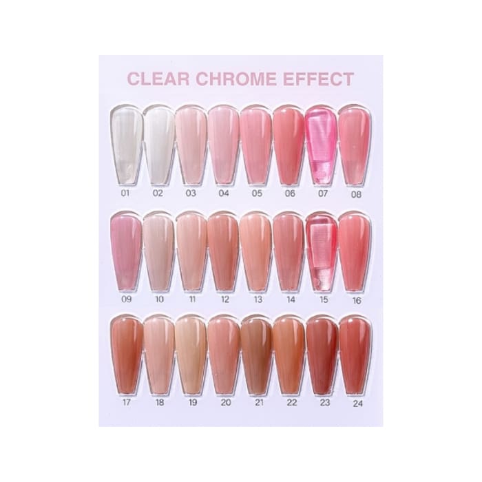 Ocean Clear Chrome - OceanNailSupply