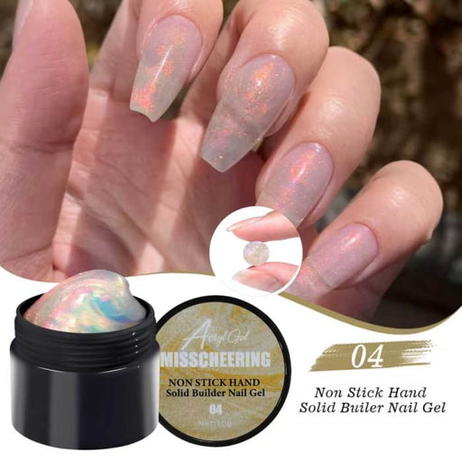Opal Aurora 3D Molding Gel – Non-Stick Sculpting Nail Art Gel - OceanNailSupply